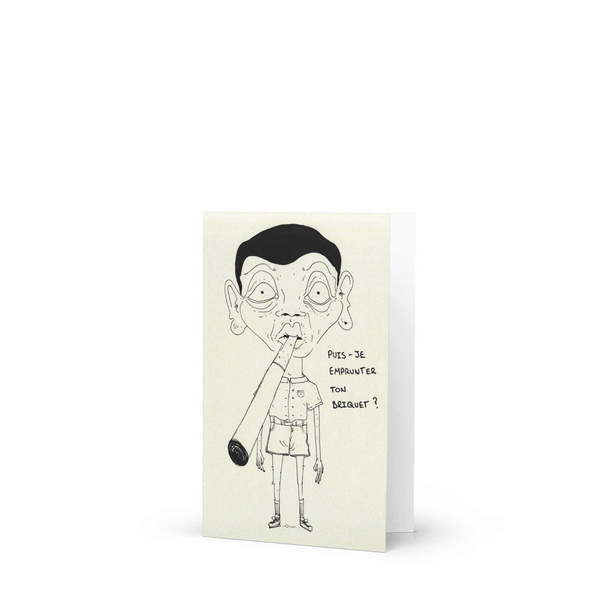 can i borrow your lighter? Greeting Card